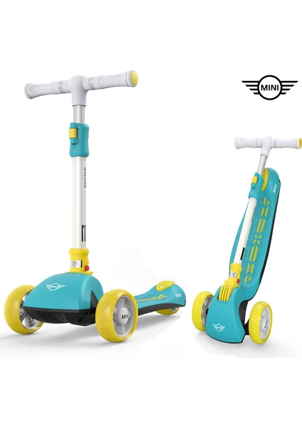 Mini Cooper Lisanslı 3 Tekerlekli Scooter - Yeşil 2999TL